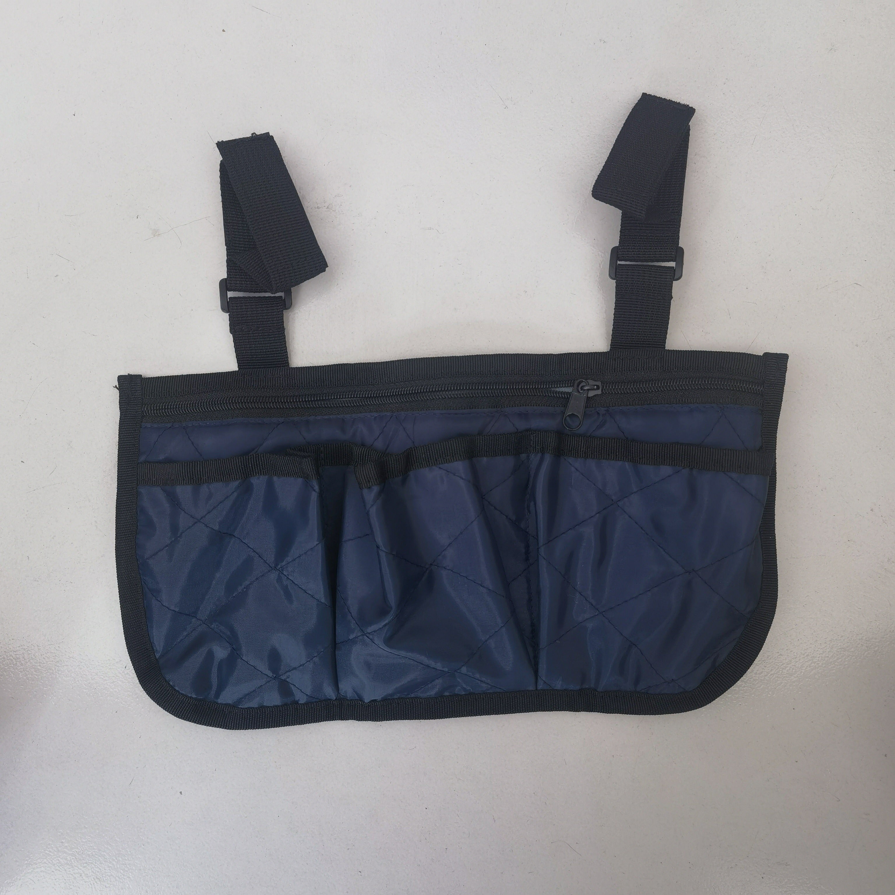 Wheelchair Armrest Hanging Storage Bag Large Capacity Easy to Carry