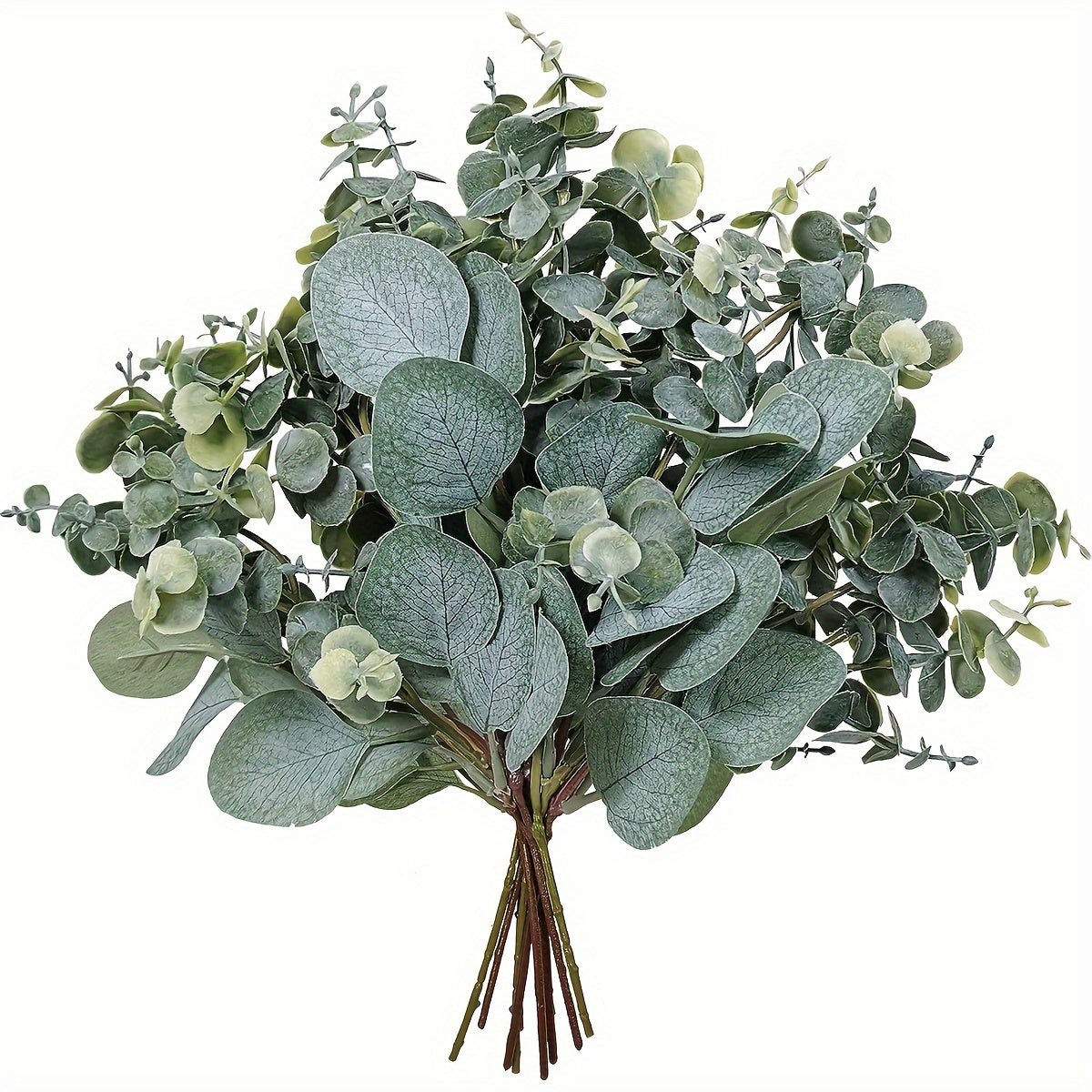 Artificial Eucalyptus Stems Bulk for Bouquets Wreaths Farmhouse Decor