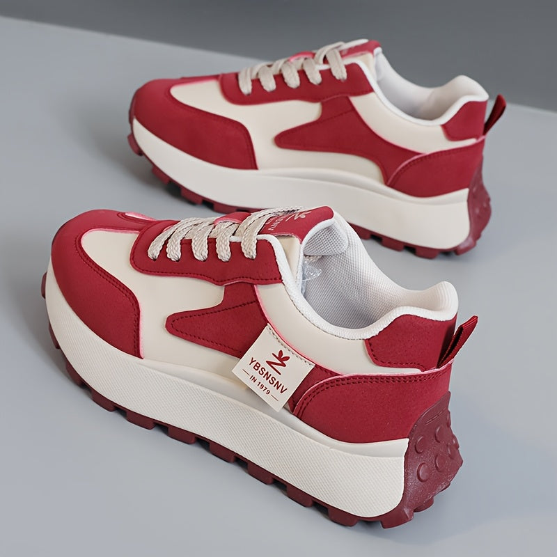 Women's Outdoor Sneakers Breathable Synthetic Fabric Cushioned Sole Casual Walkers