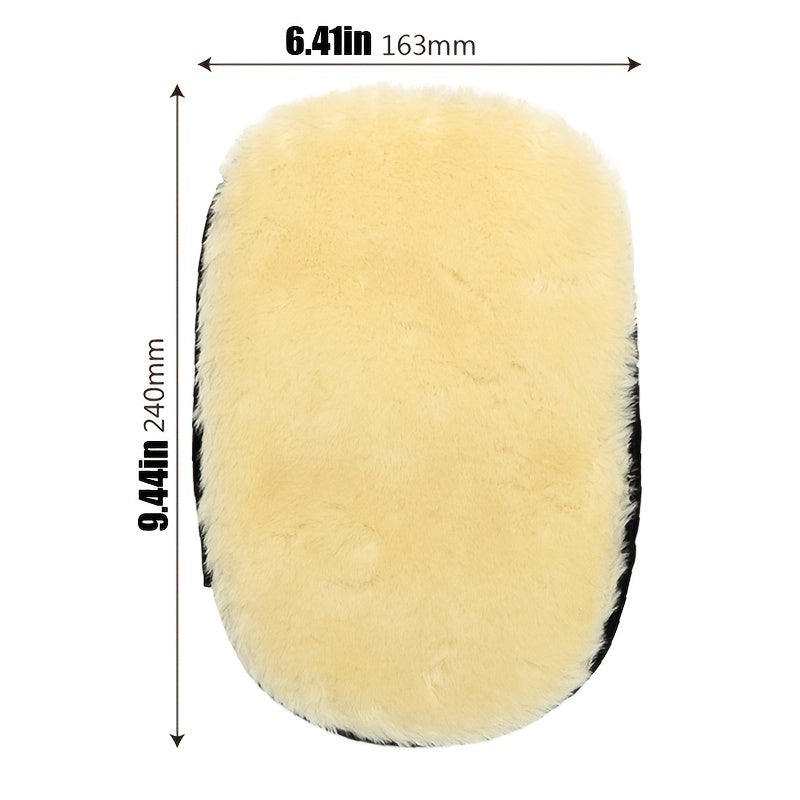 Unisex Coral Fleece Gloves Car Cleaning Polishing Rag for Vehicle Washing