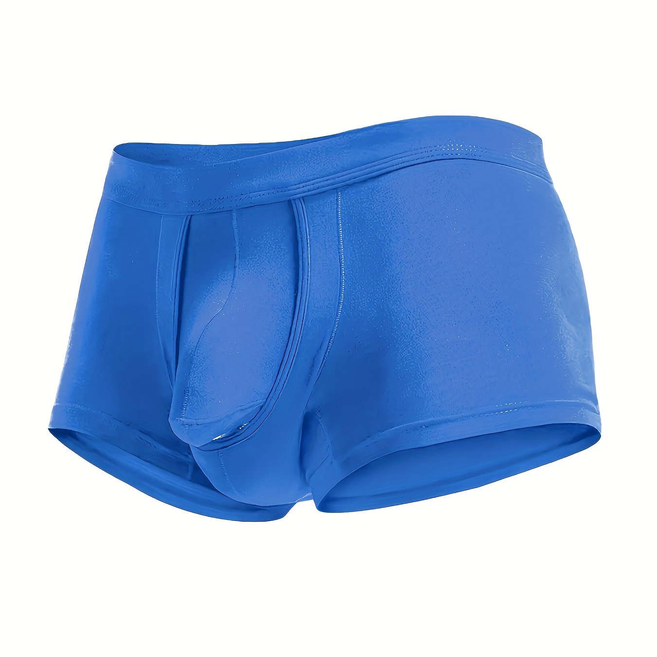 Men's Breathable Boxer Briefs with Open Pouch Stretch Viscose Blend Sizes S-XXL