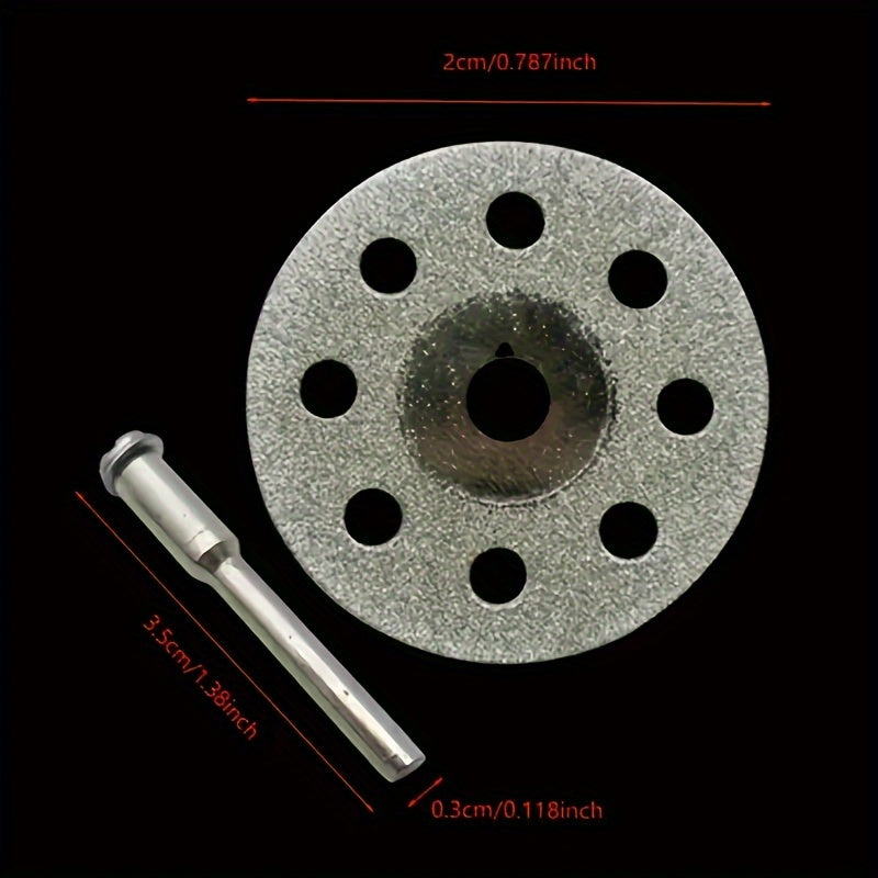 Diamond Cutting Wheels for Metal and Stone 2 Pack Precision Cutter Ceramic Glass