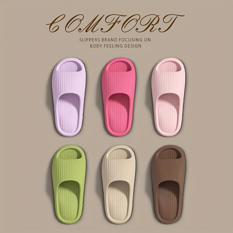 Women's EVA Slip-On Slides Lightweight Indoor Outdoor Footwear