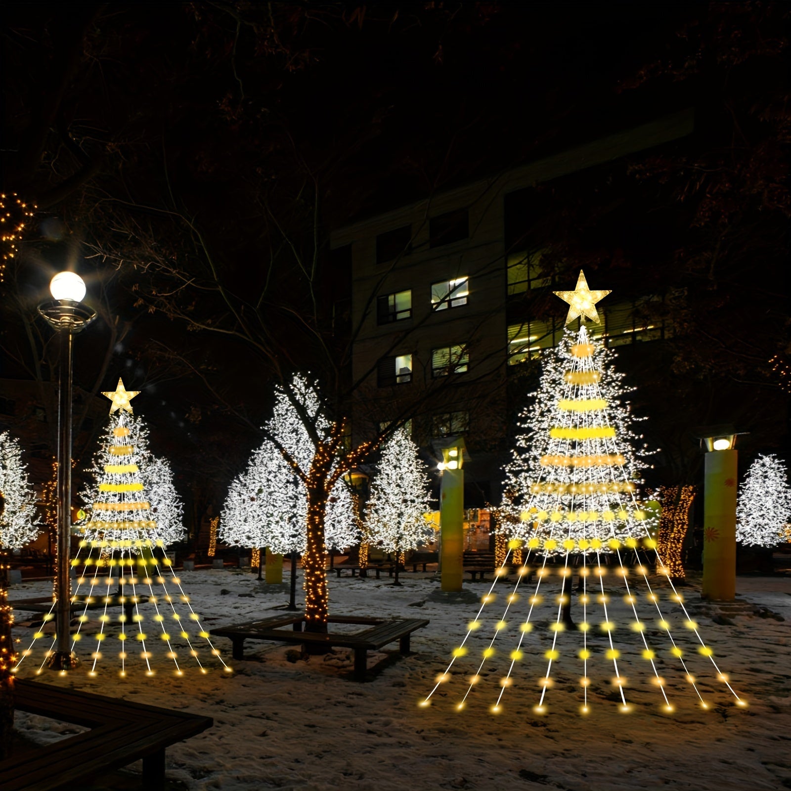 Battery-Operated Fairy Lights String Lights for Indoor Outdoor Decor Modern Plastic