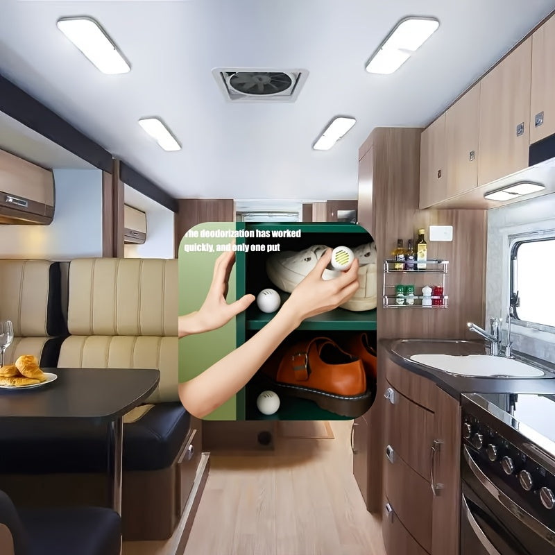 24-Pack Shoe Deodorizer Balls Solid Scent Plastic Odor Eliminator for Sneakers