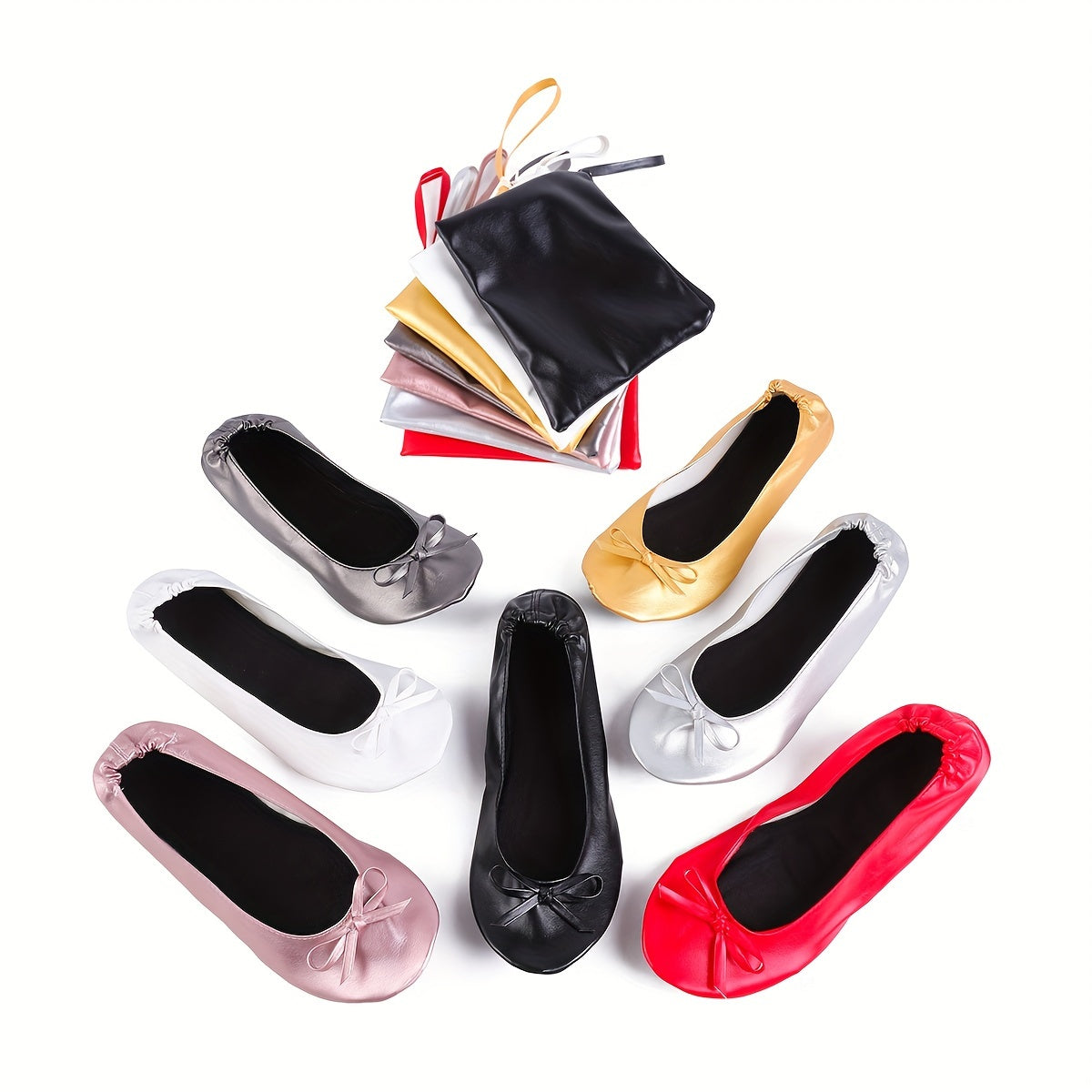 Женские балетные туфли из кожи, удобные обувь на slip-on