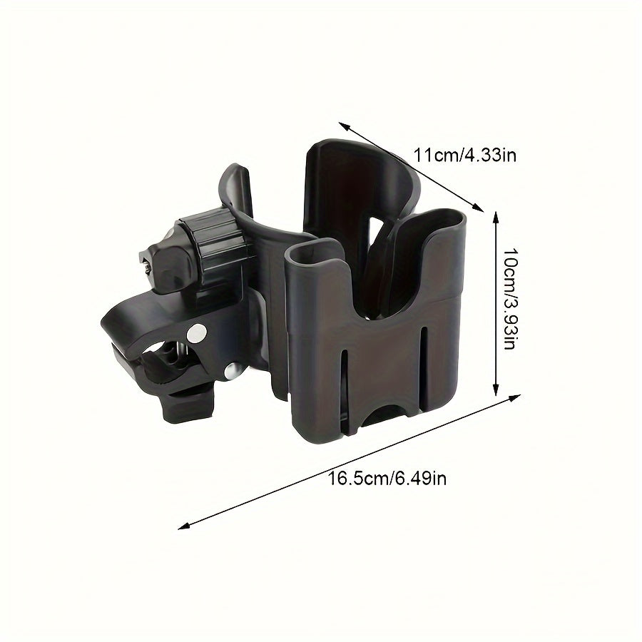 Stroller Cup Holder Phone Holder Combo Water Bottle Holder for Strollers