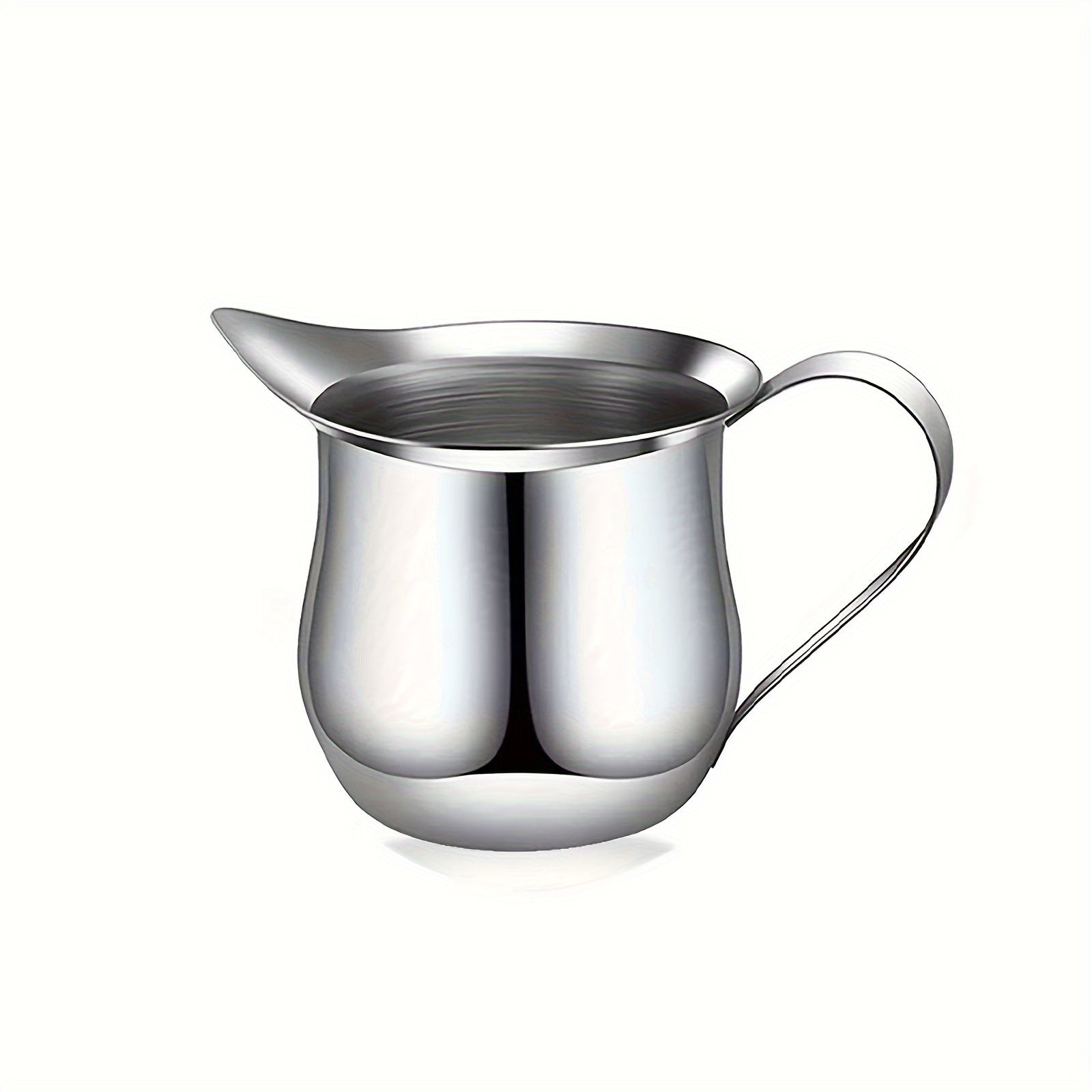 Stainless Steel Milk Frothing Pitcher Espresso Creamer Cup with Pouring Spout