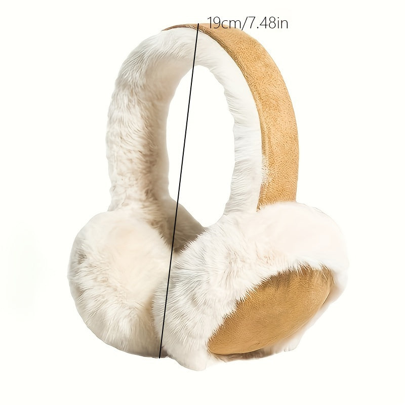 Women's Winter Earmuffs Cozy Adjustable Headband Warm Outdoor Accessories