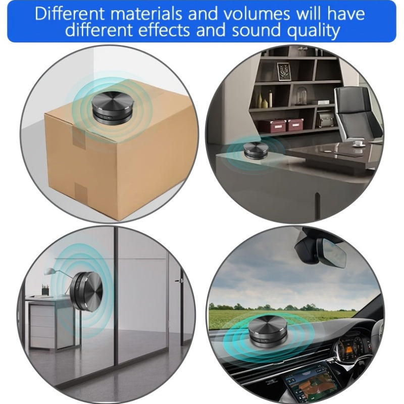 360° Wireless Surround Sound Speaker with Bass Boost Wall Mount Battery Powered