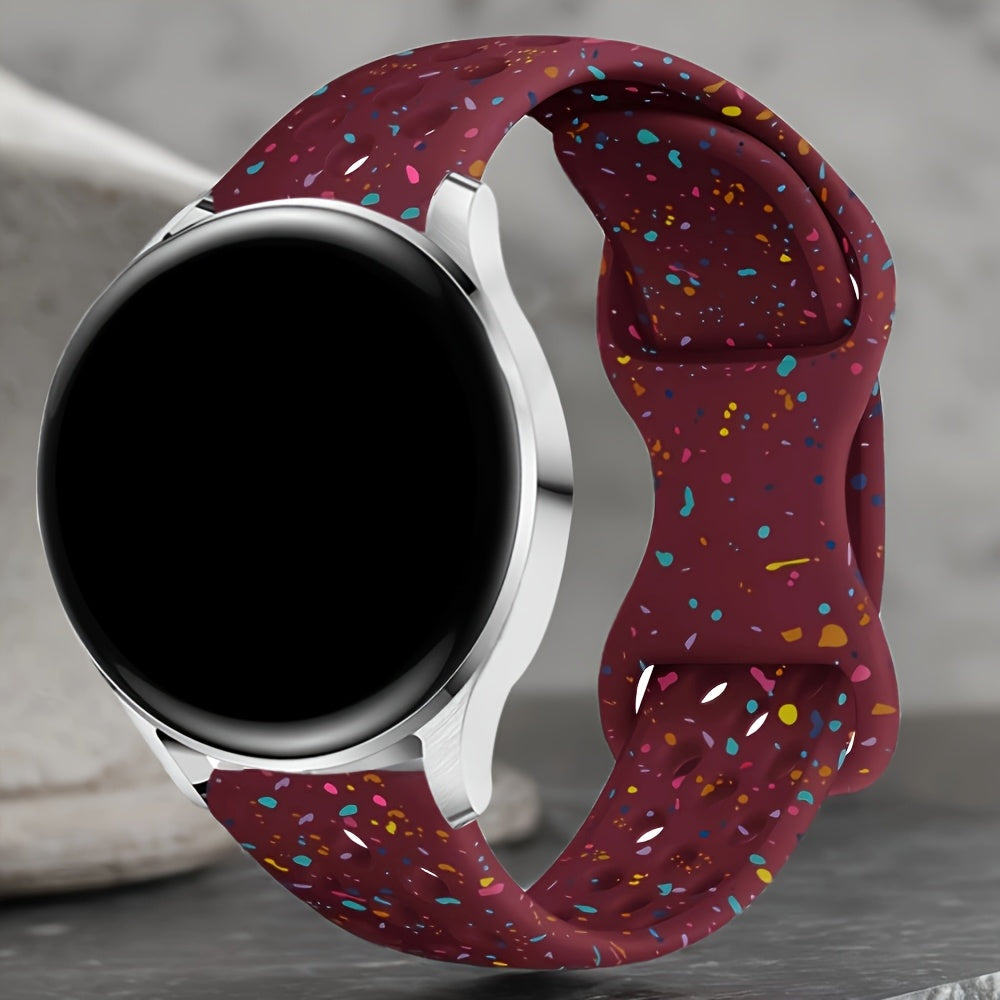 Silicone Watch Band for Samsung Galaxy Watch 4 5 6 7 Active 2 4 Classic 6 Classic Men Women