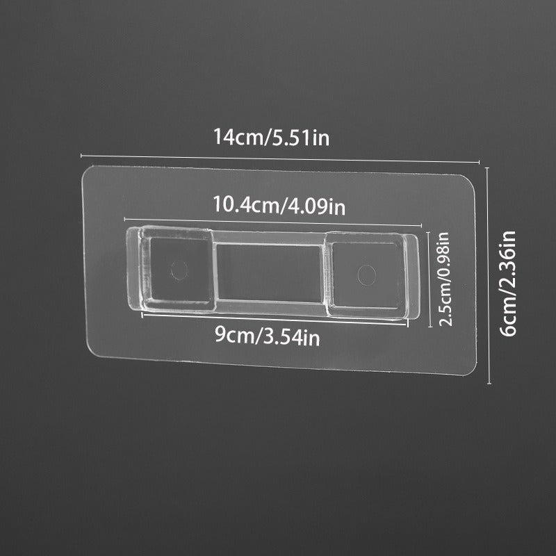 Yog'och aksessuarlarni osishga mo'ljallangan bohemiy plastik devor uchun to'rt ta qulfli to'plam, silliqlash bilan