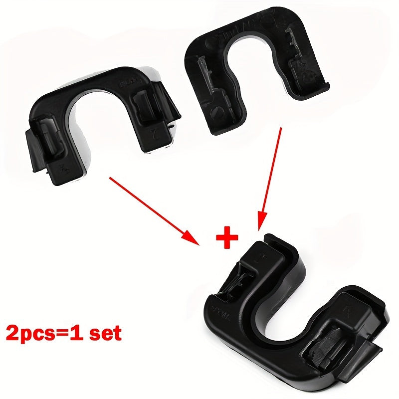 2 juegos de clips para la cubierta de carga del maletero trasero para Ford Focus Mondeo Fiesta B-Max C-Max