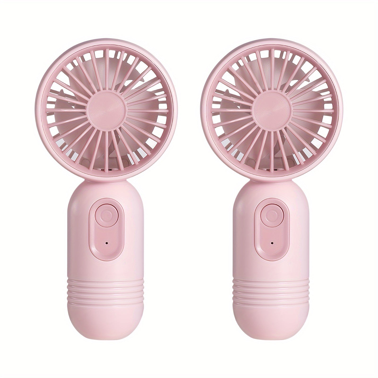 Hanging Neck Fans Set of 2 Portable USB Rechargeable Personal Fans for Outdoor Travel