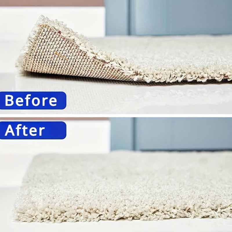 Set of 4/8/12/16 Non-Slip Carpet Grippers for Hardwood Floors Reusable Mat Holders