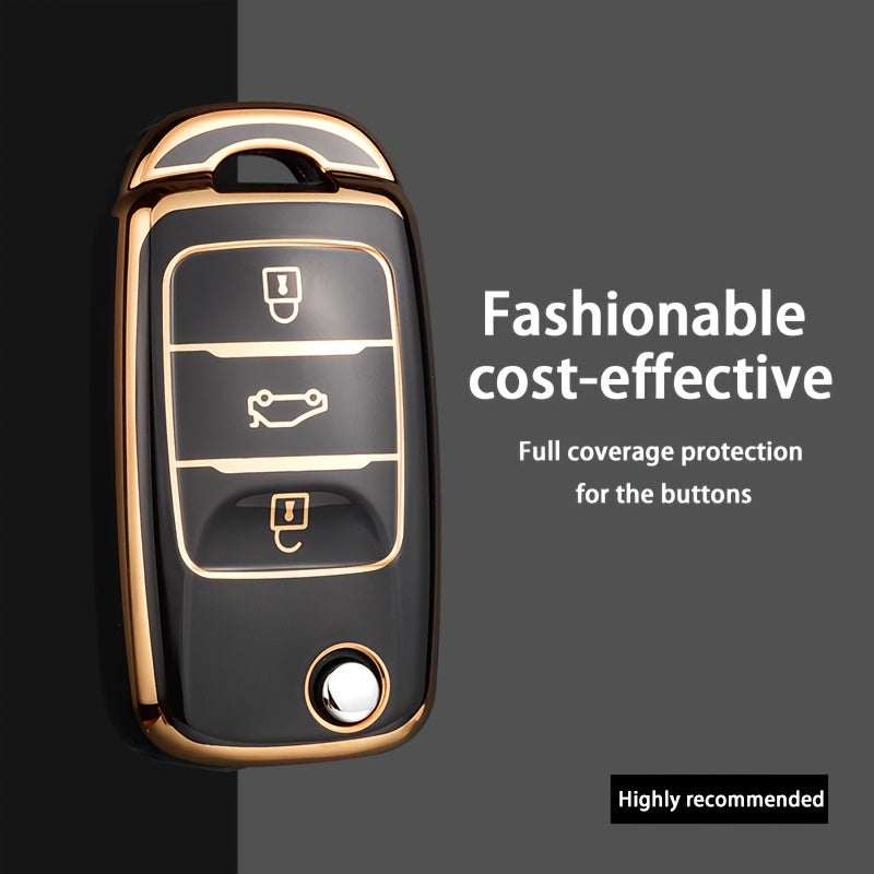 Car Key Cover Fits for SUV, Rubber, Universal Protection for Key Remotes