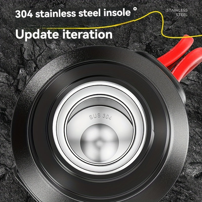 NRMEI izolyatsiyalangan zanglamas po'latdan yasalgan suv shishasi - 2000ML, Nilon tasma dizayni bilan, sayohat va ochiq havoda foydalanish uchun ideal, BPA-siz, bir marta bosish bilan ochiladigan, katta sig'imli, 14-fevral uchun mos.