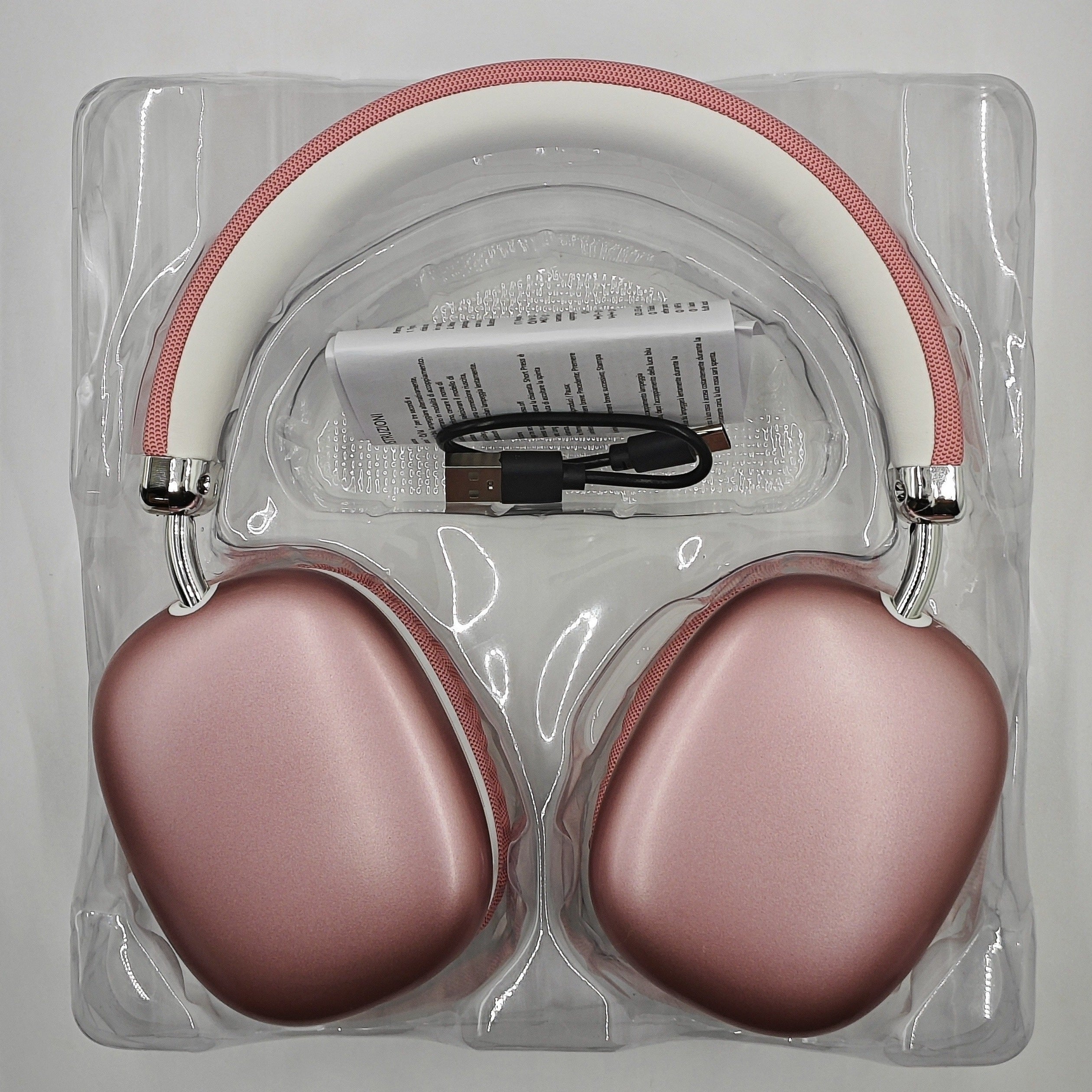 Auriculares inalámbricos coloridos sobre la oreja para entusiastas de la música con batería de litio recargable