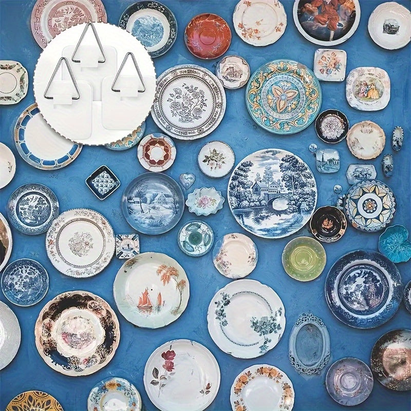 10-штук самоклеящихся пластиковых крючков для стен для антикоррозийных пластин и подвешивания картин