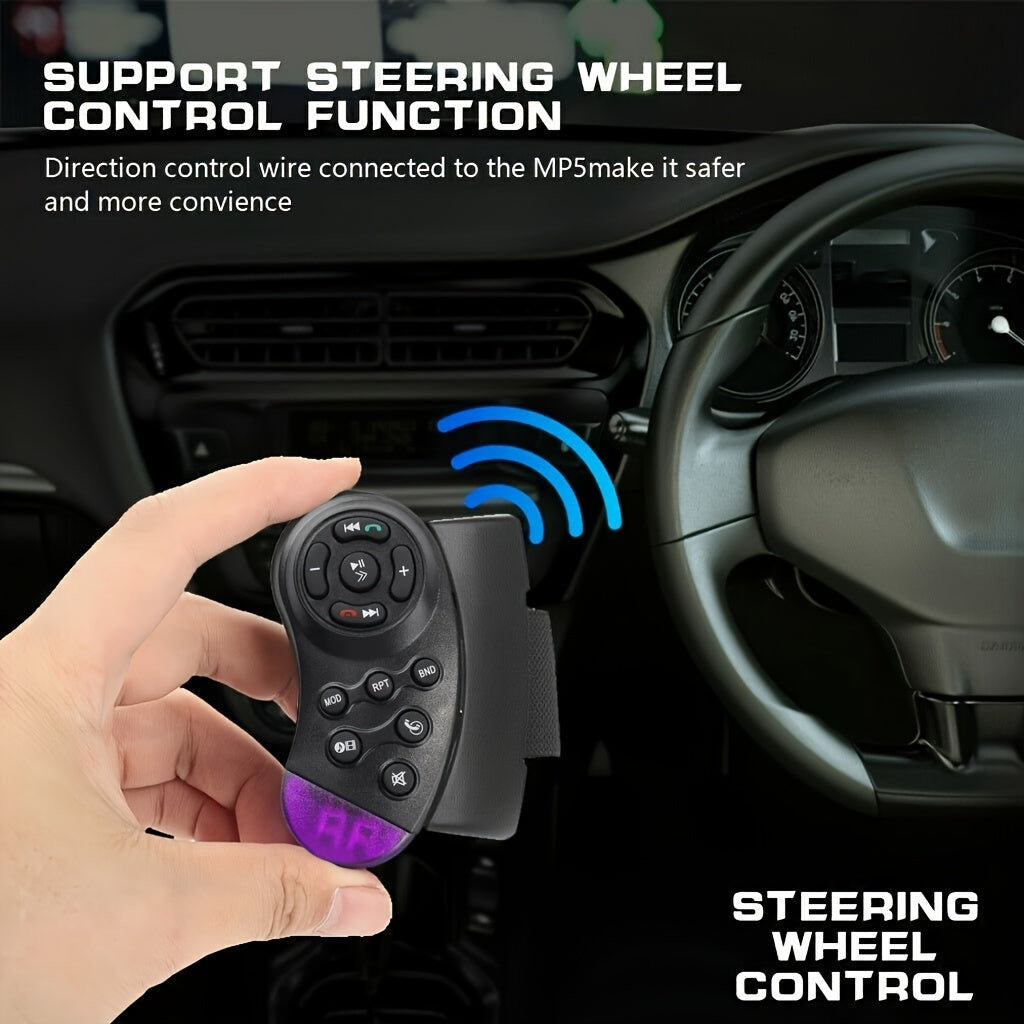 17.78 cm HD Double Din Car Stereo Radio MP5 Player Touch Screen Bluetooth USB TF FM AUX Remote