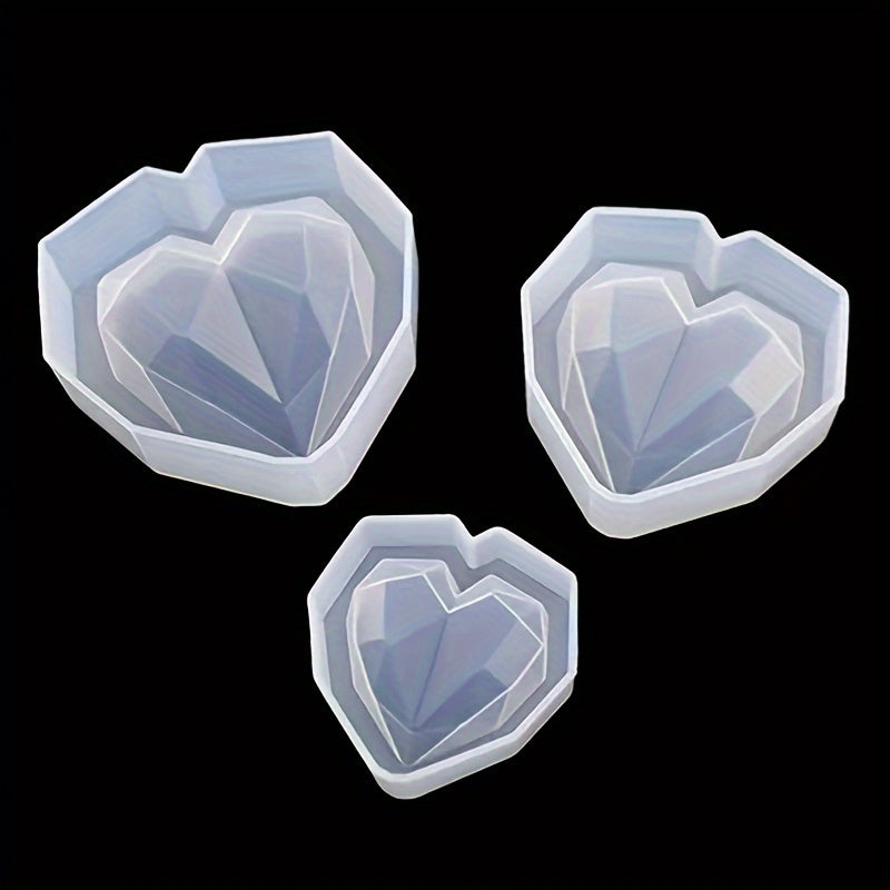 Heart-Shaped Silicone Mold for Chocolates Candies Mousse Cakes Baking Tools