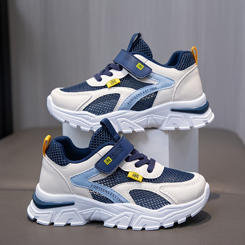 Мужские повседневные сетчатые кроссовки, всесезонные, дышащие, прочные, низкий топ, беговые туфли