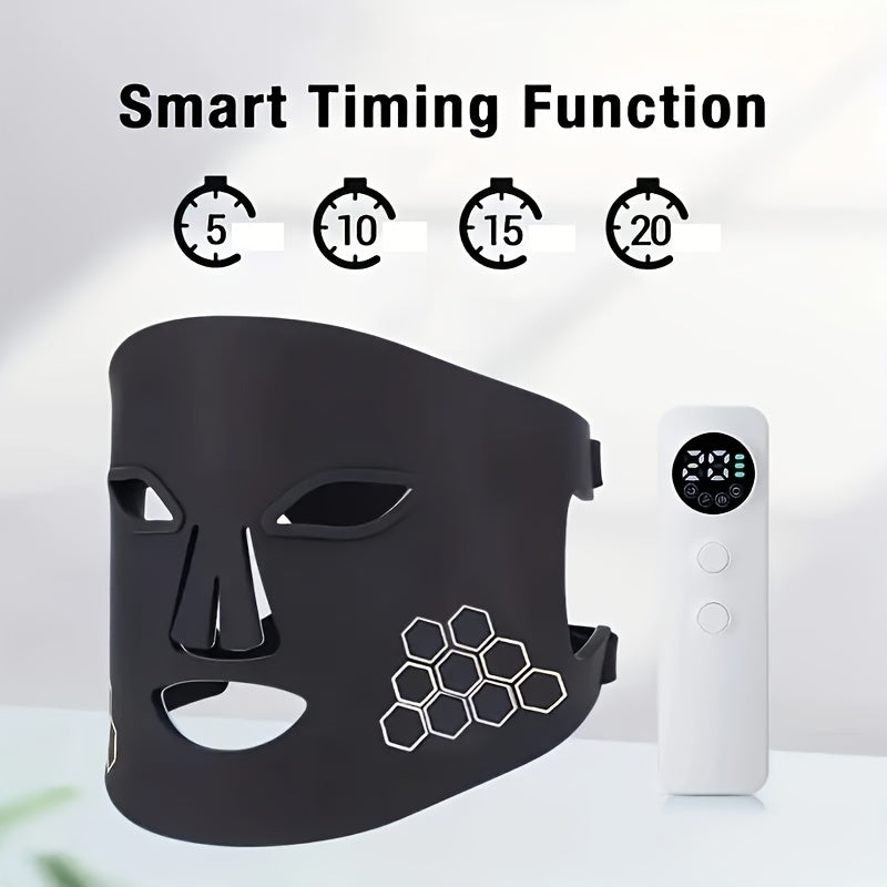 Rechargeable 1500mAh Lithium Battery Beauty Mask with Dual Power Mode