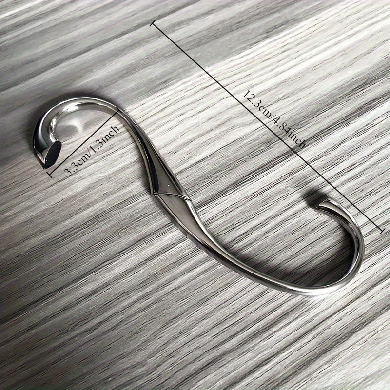 Boho Style Alloy Handbag Hanger Rotary Heart-Shaped Purse Hook Portable Bag Holder