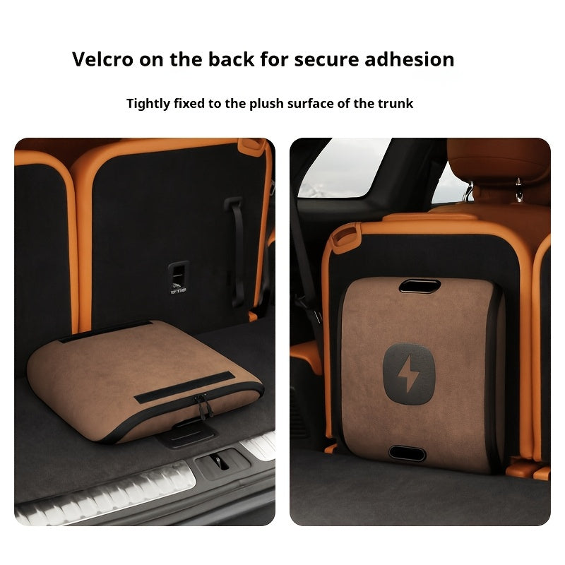Universal Electric Vehicle Charger Storage Bag Trunk Cable Organizer