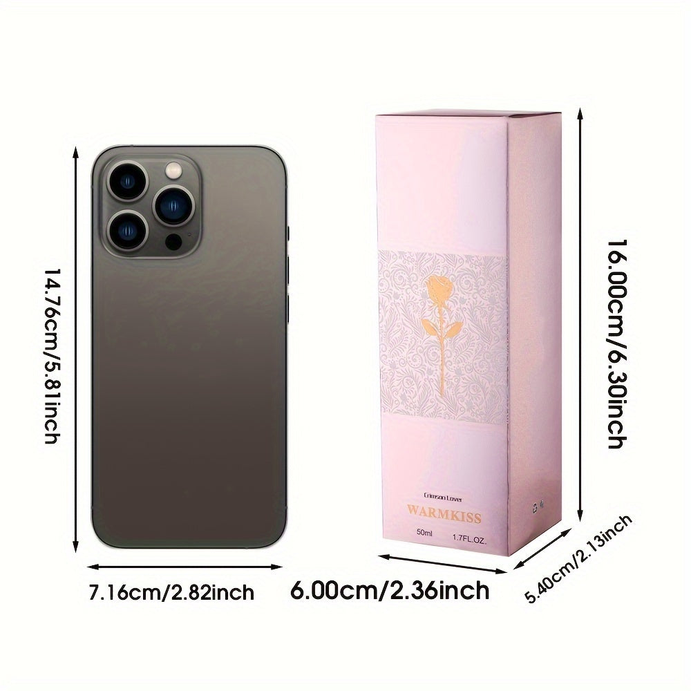 50ml Women's Light Floral Perfume with Fresh Scent for Gift