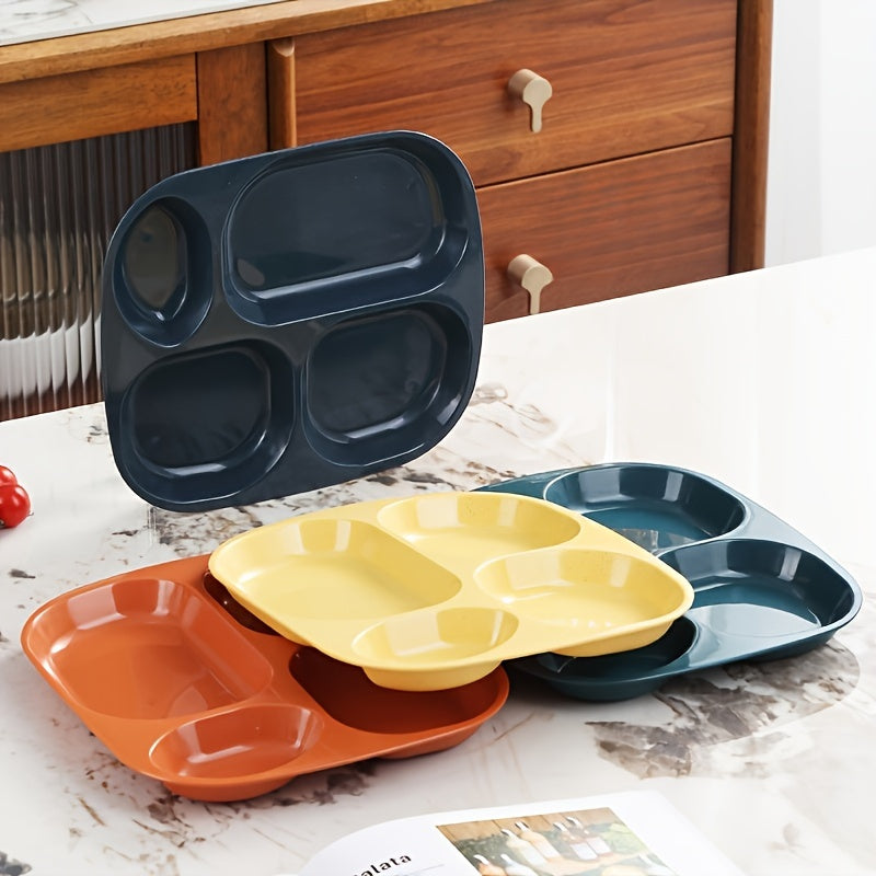 Plastic Dinner Plates Set Microwave Safe Dishwasher Safe BPA Free for Picnics 1 4 or 5