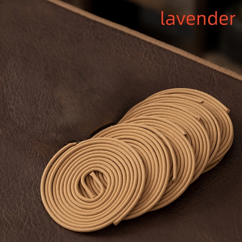 20pcs Sandalwood Wormwood Lavender Incense with Gourd Holder for Home Aromatherapy