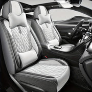 Универсальные чехлы для автомобильных сидений из полиэстера, водонепроницаемые, защитные на все сезоны