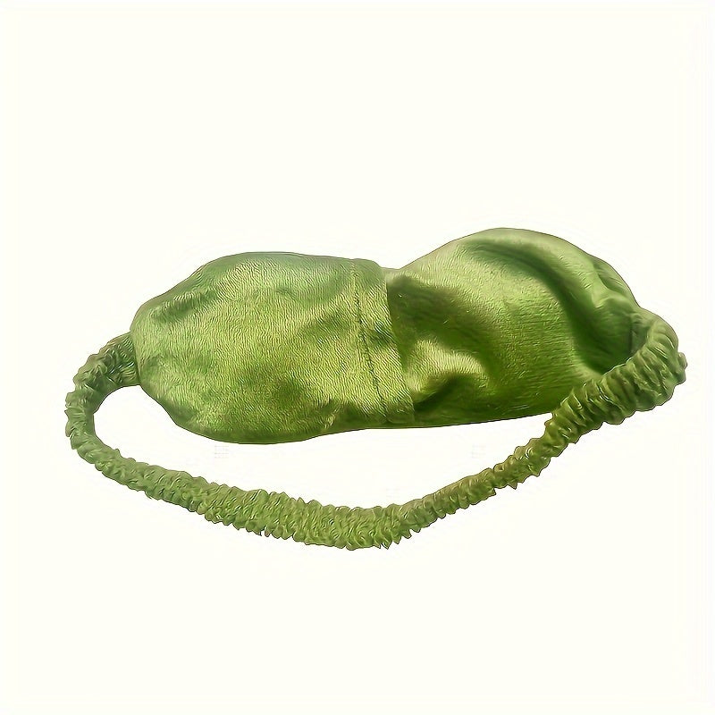 Soft Frog Sleep Mask Polyester Cartoon Travel Naps Autumn All Skin Types