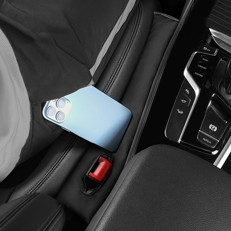 2PCS Car Seat Gap Filler Leak-Proof Side Seam Strip Interior Accessory