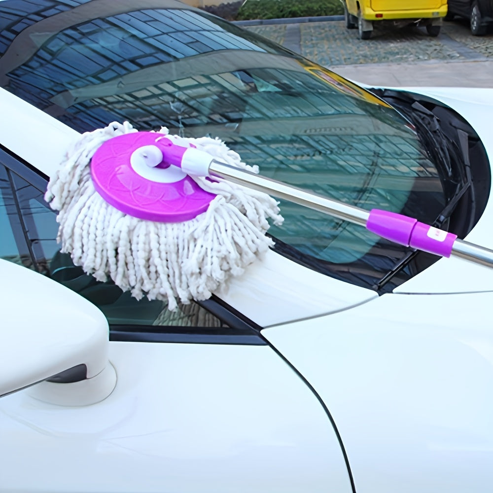 Microfiber Spin Mop Heads Replacement for Hardwood Kitchen Bathroom Floors 6-Pack