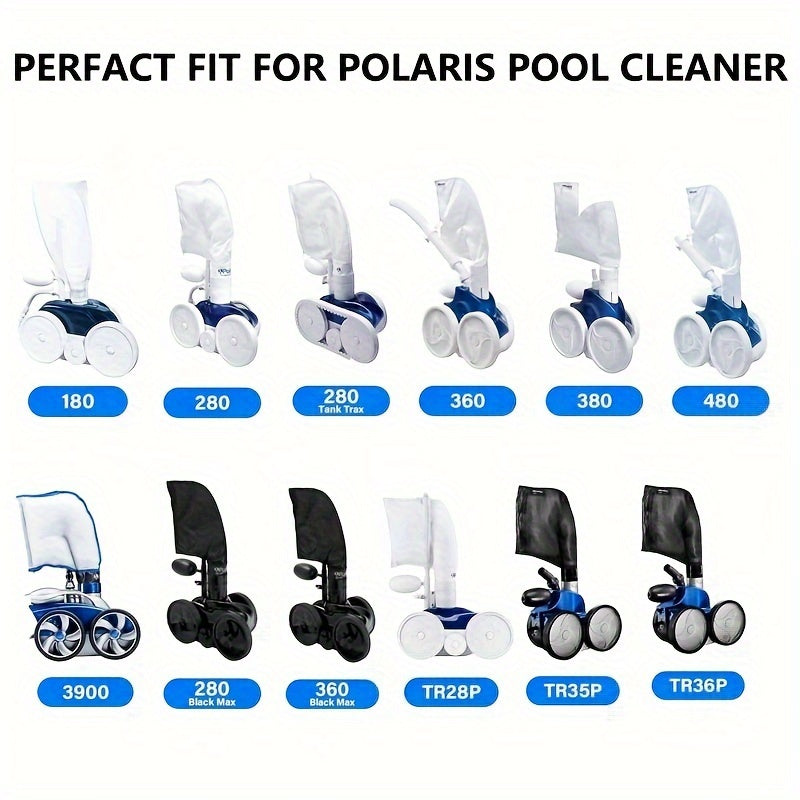 Polaris Pool Cleaner modellari 180, 280, 360, 380, 480 va 3900 uchun yuqori zichlikdagi g'ovak filtrlarni almashtiring. 8 yoki 16 dona paketlarda premium basseyn shlangi tozalovchi g'ovaklar kiradi.
