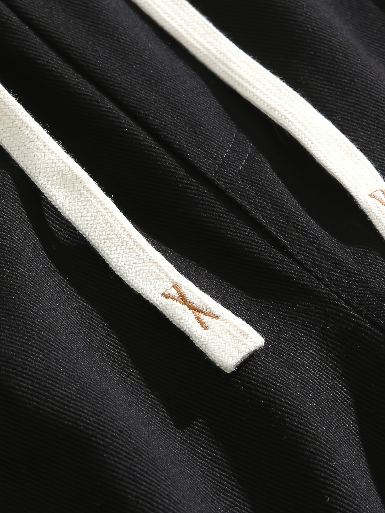 Men's Cotton Cargo Pants Wide Leg Drawstring Casual Spring Fall Winter