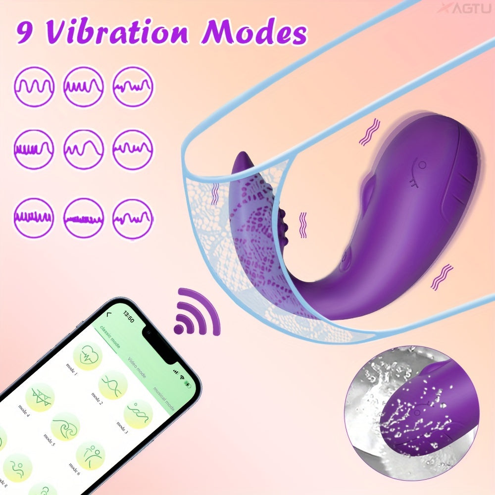 Women's Wireless Vibration Remote Control Stimulator G Spot Massager Bedside Toy