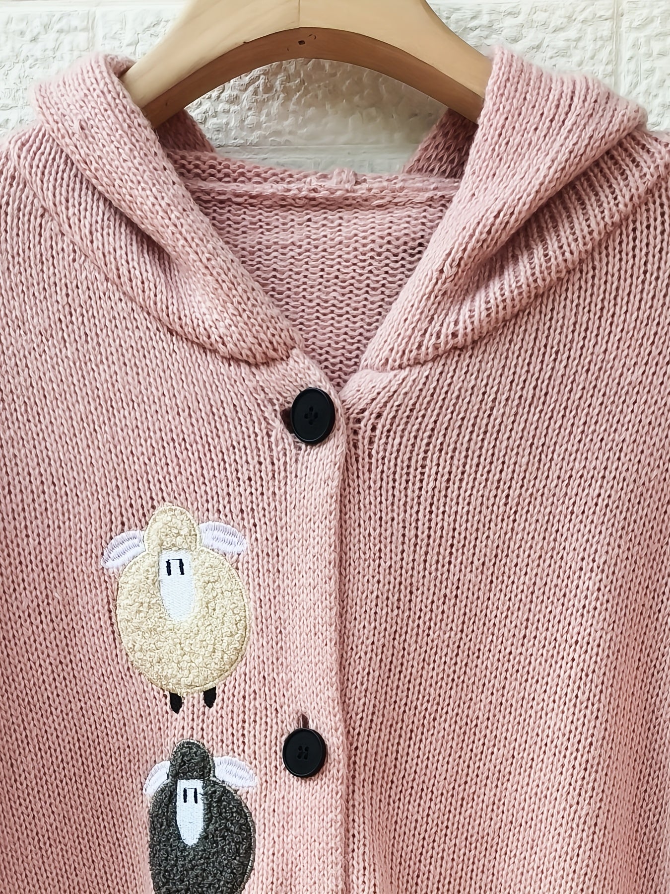 Plus Size Animal Print Oversized Hoodie Long Sleeve Cardigan Women