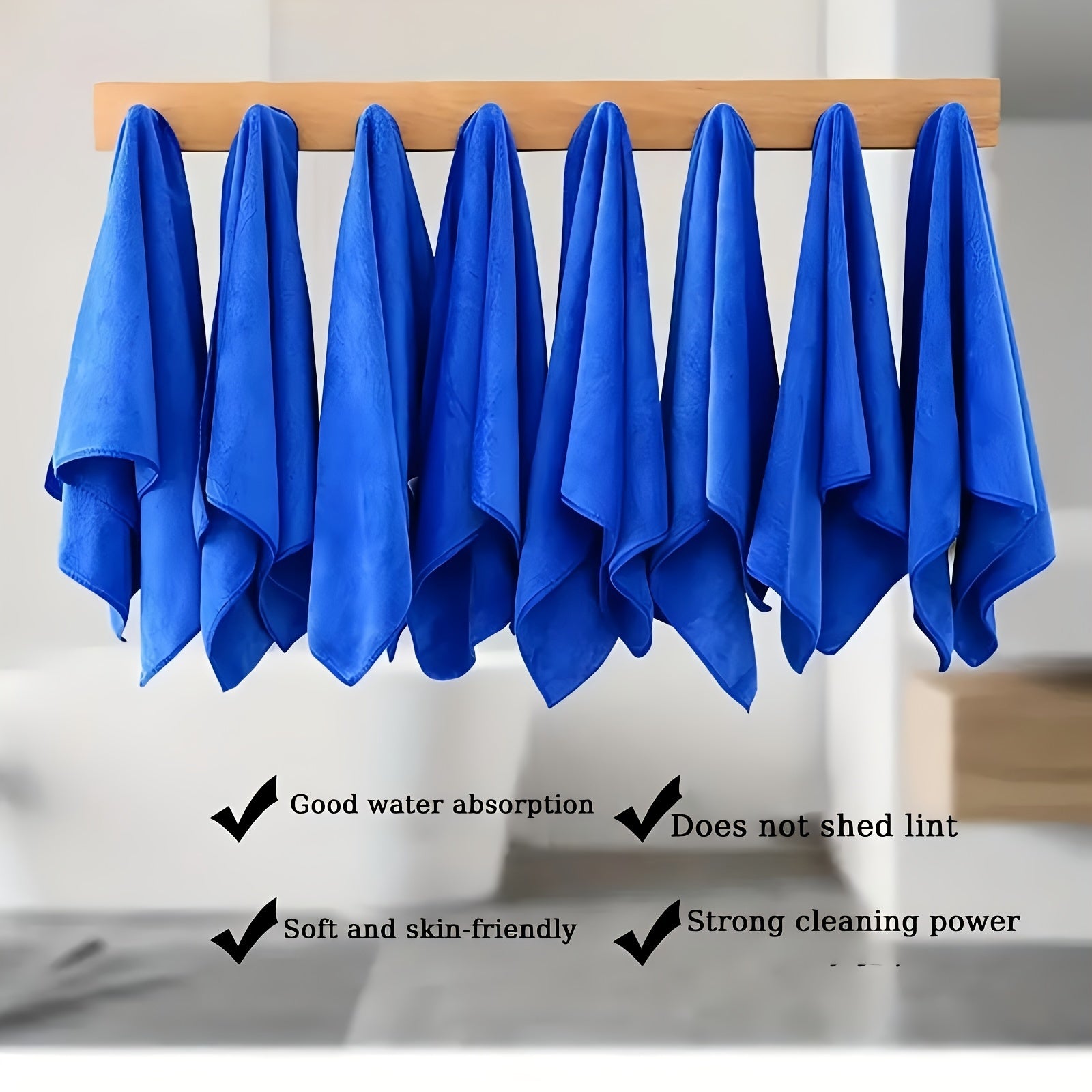 10-Piece Soft Polyester Towel Set for Bathroom Gym Spa Hotel and Commercial Use