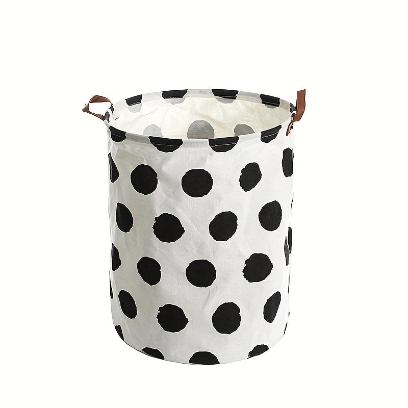 Contemporary Hemp Laundry Basket Waterproof with Handles Elongated Storage Organizer