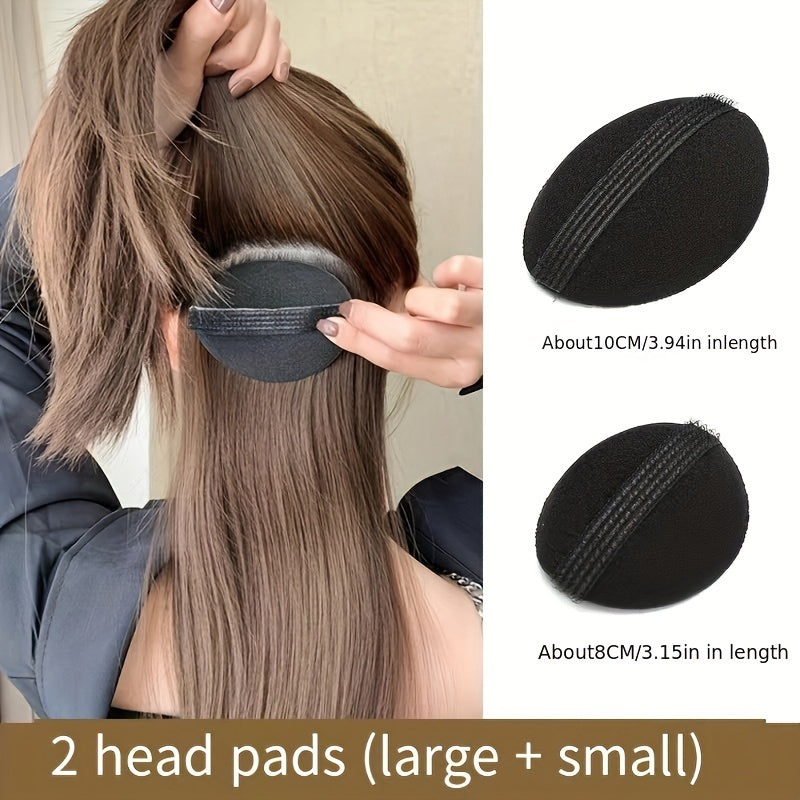 16 Pieces Hair Bump Up Volume Inserts for Women Styling Tools and Combs