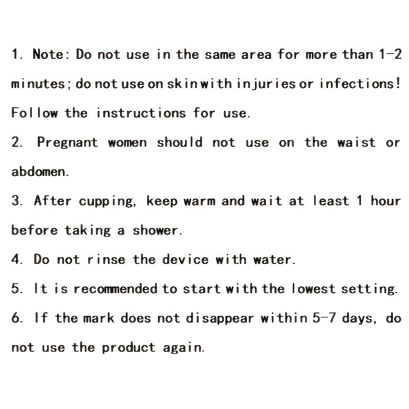 Electric Cupping Therapy Device Portable Vacuum Hot Compress Scraping Instrument