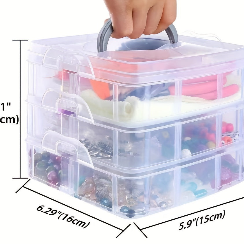 Beaded Jewelry Making Supplies Set for DIY Bracelets Necklaces and Earrings with Storage Box