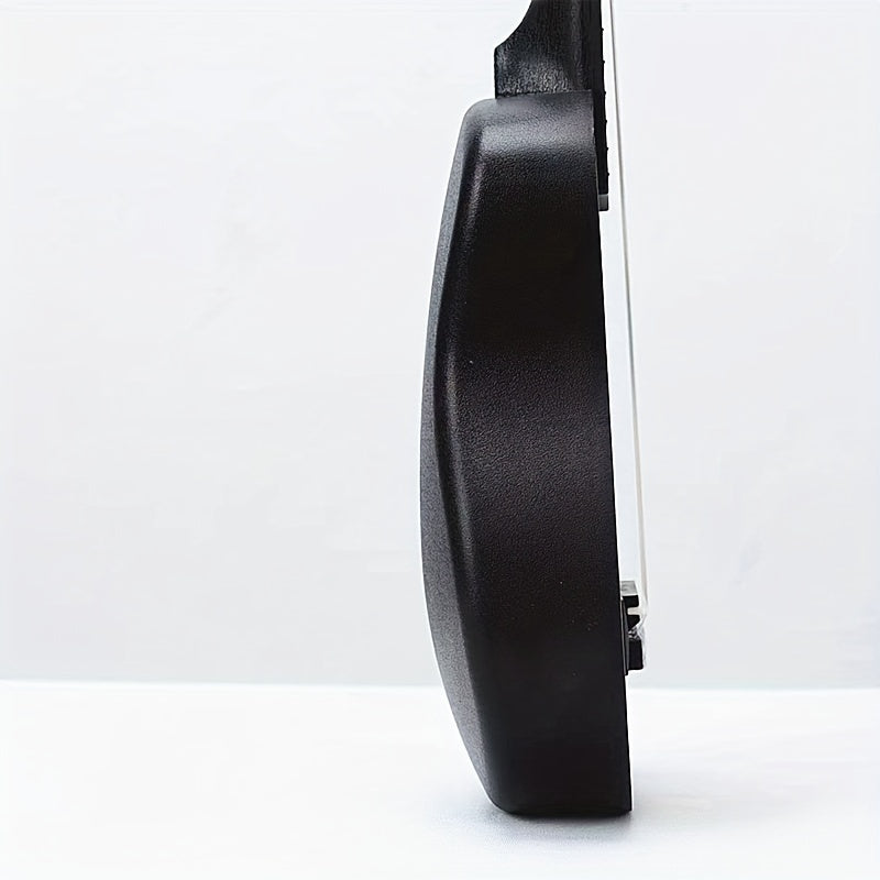 Ukelele soprano de 21 pulgadas para mujer con tablero trasero curvado para mejorar la calidad del sonido