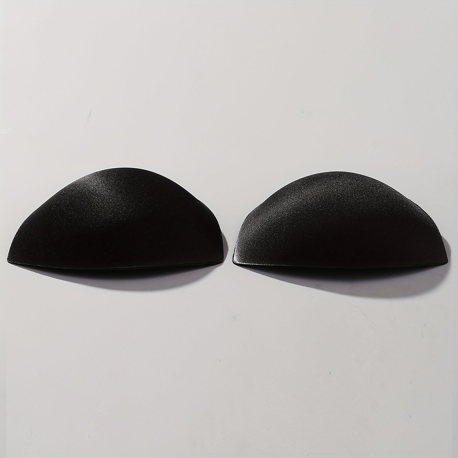 6 Pack Seamless Triangle Bra Inserts Soft Polyester Sponge Pads for Yoga Sports Bras