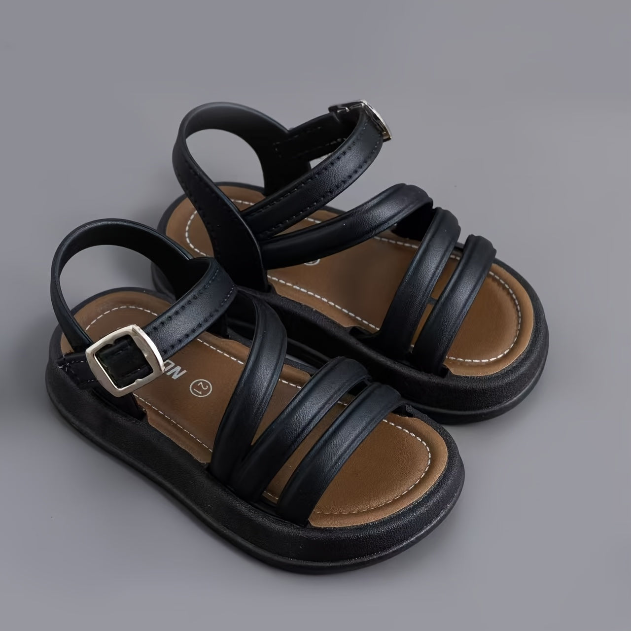 Girls Summer Sandals Breathable PVC Tassel Flat Shoes for Casual Outdoor Wear