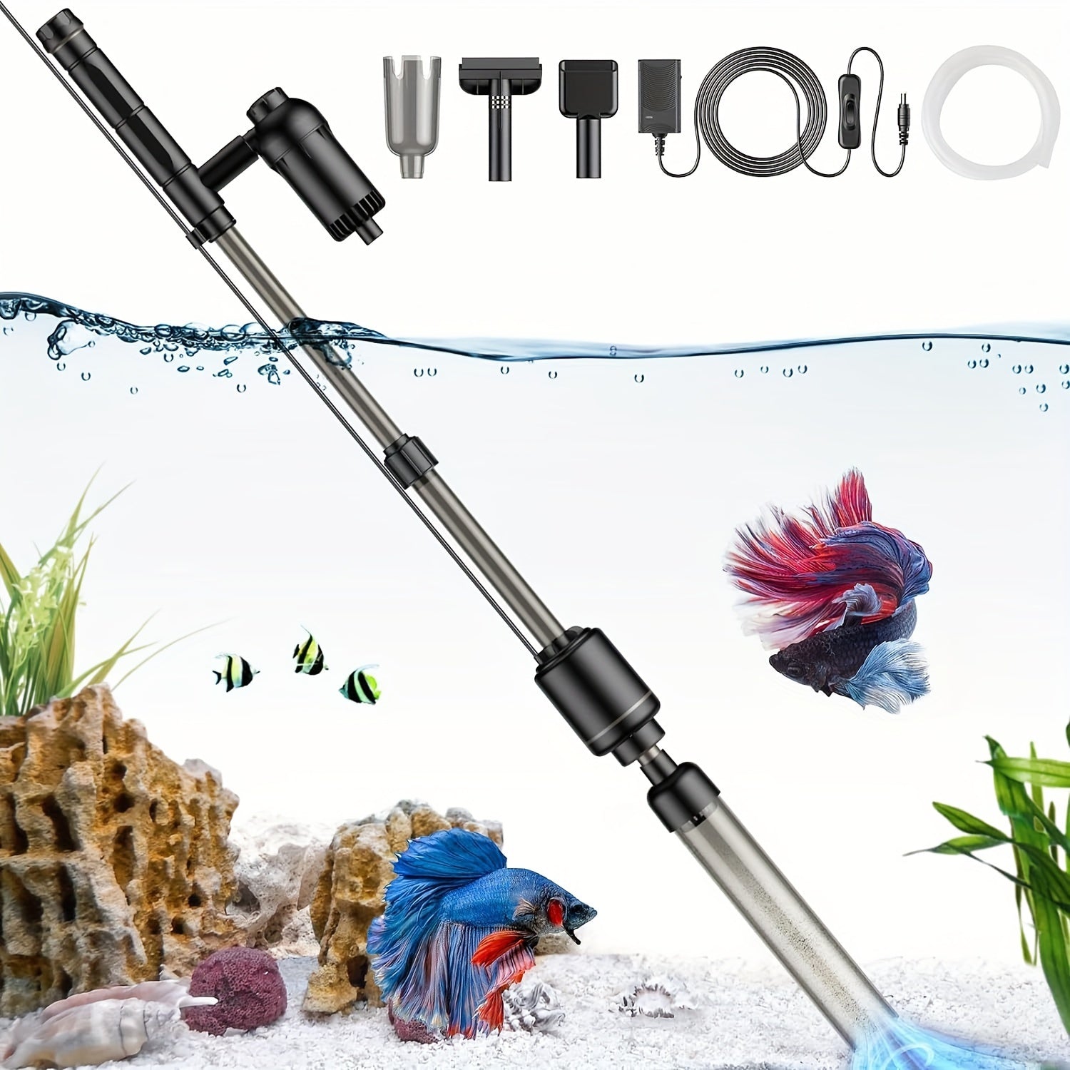 European Standard Aquarium Cleaning Tools Electric Water Changers Pumps Siphons Sand Washers