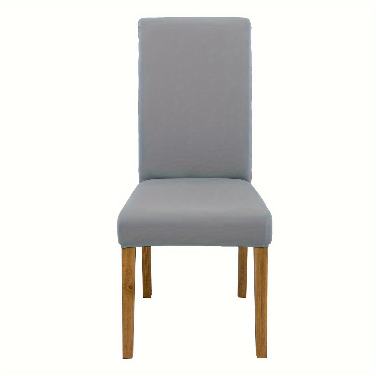 4/6pcs Water-Resistant Polyester Spandex Chair Covers with Elastic Band for Living Room